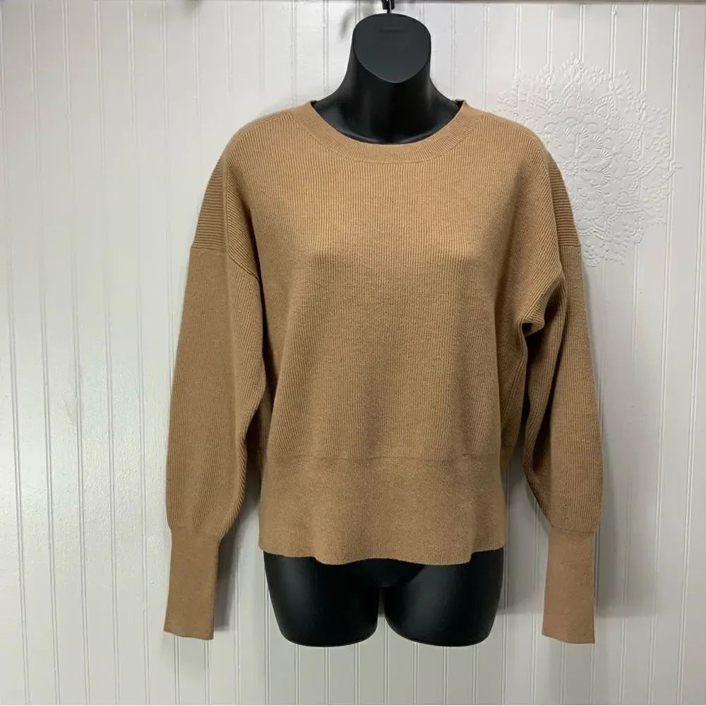J. CREW Merino wool cotton blend sweater
